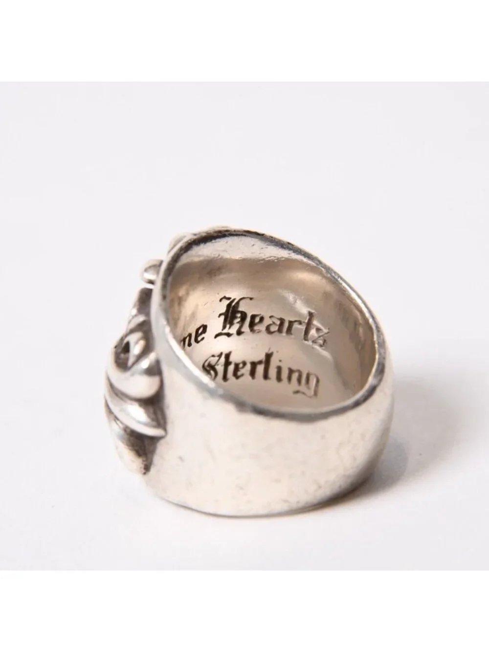 Chrome Hearts Keeper Ring 925 Sterling Silver